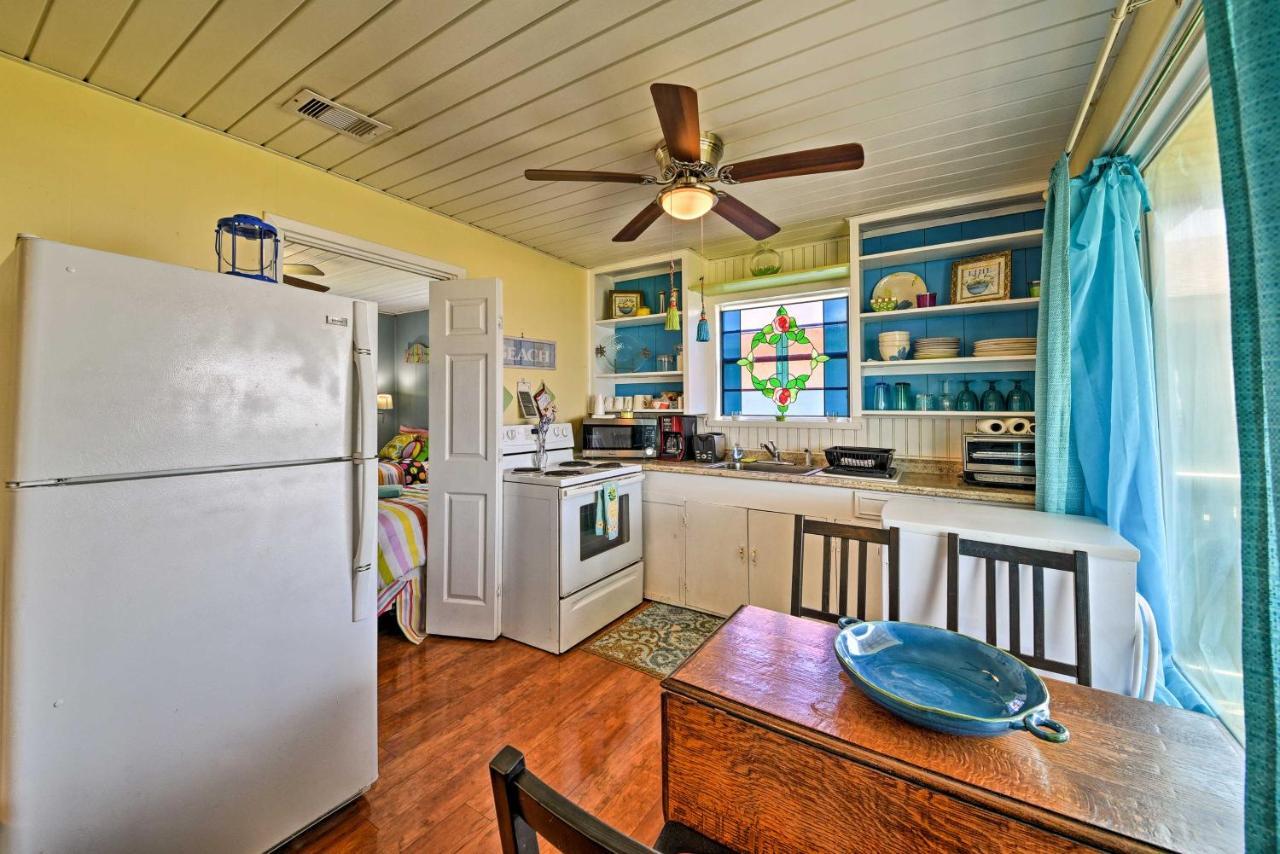 Galveston Beach House With Private Deck And Gulf Views Экстерьер фото