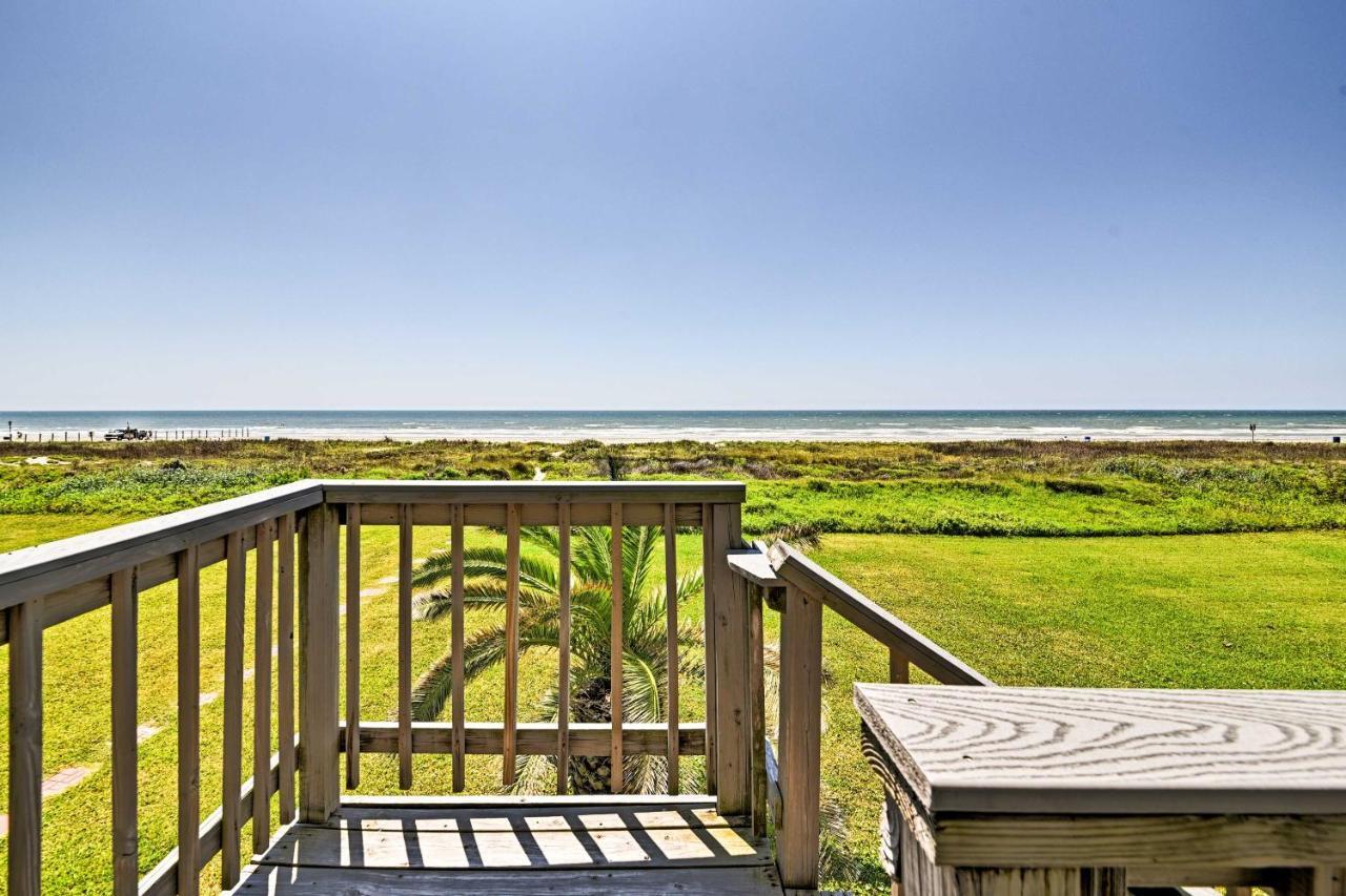 Galveston Beach House With Private Deck And Gulf Views Экстерьер фото